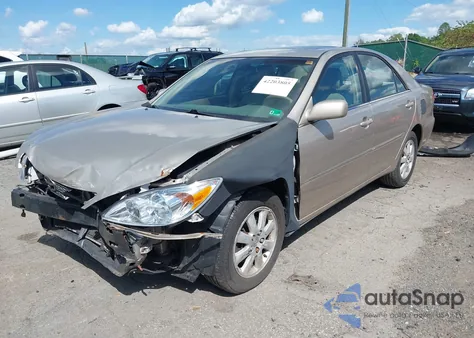2002 Toyota Camry Xle V6 из США, поврежденный, VIN 4T1BF30K02U534018